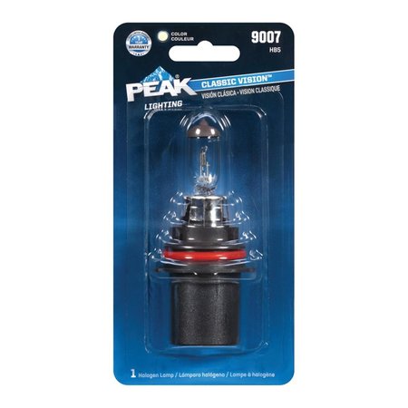 PEAK Classic Vision 12.8 V Halogen T4 Automotive Bulb - 9007 HBS 8020191